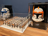 Display case for 32 x 32 LEGO® Stud baseplate