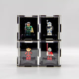 Acrylic display case for Lego® Star Wars™ 25th Anniversary Minifigures