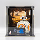 Display Case for LEGO BB-8 set 75452 | Star Wars BB8 Acrylic Case | Jakku Desert Background | Dustproof LEGO Star Wars Collector Display