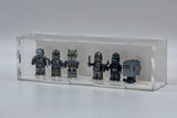 Acrylic display case for Lego® Bad Batch Mini figures