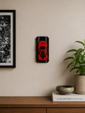 Wall Mount for LEGO Speed Champions | Personalized Display Plate | 100% Customizable | Fits 8-Stud Cars