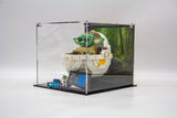 Acrylic display case for Lego® Grogu™ with Hover Pram set 75403  - Made in the USA
