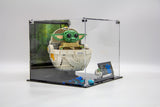 Acrylic display case for Lego® Grogu™ with Hover Pram set 75403  - Made in the USA