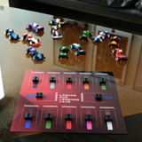 Display Case Frame  for LEGO F1 Mini Car – Display Frame for Formula 1 Lego , Display for F1 Lego, Wall or Desktop