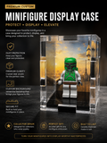 Premium Acrylic Minifigure Display Case with Inspired Background | Movie Inspired backgrounds