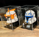 Acrylic display case for Lego® Helmet sets - Made in USA