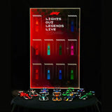 LEGO Speed Champions F1 Wall Display Frame – Formula 1 Car Wall Mount Organizer – LEGO F1 Storage Frame for Full Series – Gift for LEGO Collectors