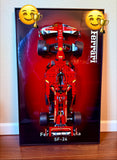 LEGO Technic Formula 1 Wall Display Frame – F1 Car Wall Art for Ferrari, Mercedes, McLaren & Red Bull – Premium Framed Racing Display