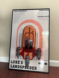 Wall Display Frame for LEGO Luke's Landspeeder™ set 75341 – Wall Art for Luke's Landspeeder – Premium Framed Display