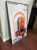 Wall Display Frame for LEGO Luke's Landspeeder™ set 75341 – Wall Art for Luke's Landspeeder – Premium Framed Display