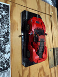 Wall Mount for LEGO Speed Champions | Personalized Display Plate | 100% Customizable | Fits 8-Stud Cars