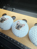 Custom Pet Photo Golf Balls – Personalized Dog & Cat Golf Balls – Funny Pet Lover Golf Gift – Custom Picture Golf Balls