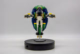 Acrylic Display Stand for Jango Fett's Starship Set 75433 - made in USA