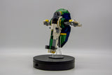 Acrylic Display Stand for Jango Fett's Starship Set 75433 - made in USA