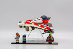 Acrylic Display Stand for LEGO® Jedi Bob's Starfighter set 75388