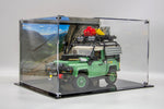 Acrylic Display case for Land Rover Classic Defender 90 set 10317 - Made in the USA
