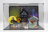 Acrylic display case for Lego® Nightmare before Christmas set 21351