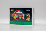 Acrylic case for boxed Lego® Pokemon Center set 40911