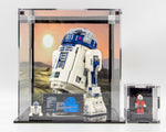 Acrylic display case for Lego® R2D2™ set 75379 - Made in the USA