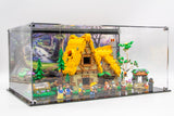 Acrylic display case for LEGO® Snow White and the Seven Dwarfs' Cottage set 43242