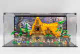 Acrylic display case for LEGO® Snow White and the Seven Dwarfs' Cottage set 43242