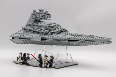 Display stand for LEGO® Imperial Star Destroyer™ set 75394 - Made in USA