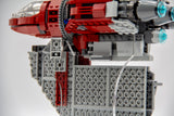 Acrylic Display stand for Lego® Ahsoka Tano's T-6 Jedi Shuttle set 75362 - Made in USA