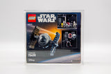 Premium Acrylic Display Case for boxed LEGO® Tie Fighter GWP Set 75419