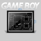 Display frame for LEGO® Gameboy™ set 72046 - Display case for LEGO® Gameboy™