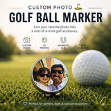 Custom photo golf ball marker product image 1
