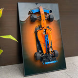 LEGO Technic Formula 1 Wall Display Frame – F1 Car Wall Art for Ferrari, Mercedes, McLaren & Red Bull – Premium Framed Racing Display