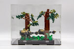 Acrylic display case for Lego® Endor™ Speeder Chase Diorama - Made in USA