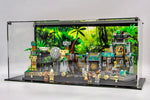 Acrylic display case for Lego® Temple of the Golden Idol set 77015 - Made in the USA