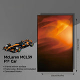 Wall Display Frame for LEGO Technic Formula 1  – F1 Car Wall Art for Ferrari, Mercedes, McLaren & Red Bull – Premium Framed Racing Display