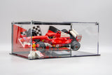 Acrylic Display case for Lego® set 11375 - Ferrari F2004 & Michael Schumacher - Made in the USA