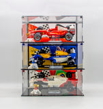 Acrylic Display case for Lego® set 11375 - Ferrari F2004 & Michael Schumacher - Made in the USA
