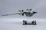 Acrylic display stand for Rebel U-Wing Starfighter™ set 75399 - Made in USA