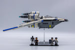 Acrylic display stand for Rebel U-Wing Starfighter™ set 75399 - Made in USA