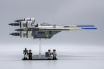 Acrylic display stand for Rebel U-Wing Starfighter™ set 75399 - Made in USA