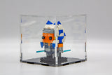 Acrylic Display case for single Lego® Brickheadz™  - Made in the USA