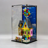 Acrylic display case for Lego® Ideas UP House set 43217 - Made in the USA