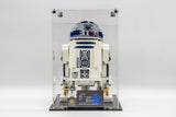 Acrylic display case for Lego® R2-D2™ set 75308 - Made in the USA