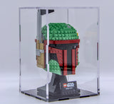 Acrylic display case for Lego® Helmet sets - Made in USA