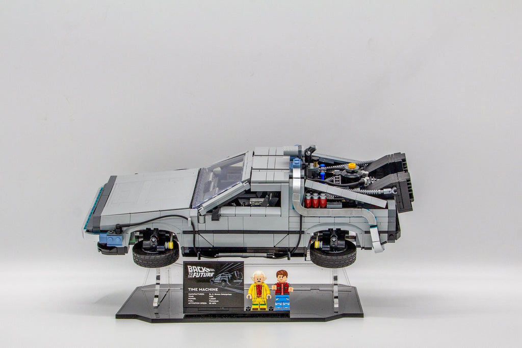 Acrylic Display Stand for the LEGO® Back to the Future Time