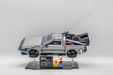 Acrylic Display Stand for Back to the Future Time Machine set 10300 - Made in USA