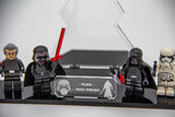 Acrylic display stand for Kylo Ren's Shuttle™ set 75256 - Made in USA