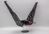 Acrylic display stand for Kylo Ren's Shuttle™ set 75256 - Made in USA