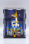 Acrylic display case for Lego® Mini Disney Castle set 40478 - Made in USA