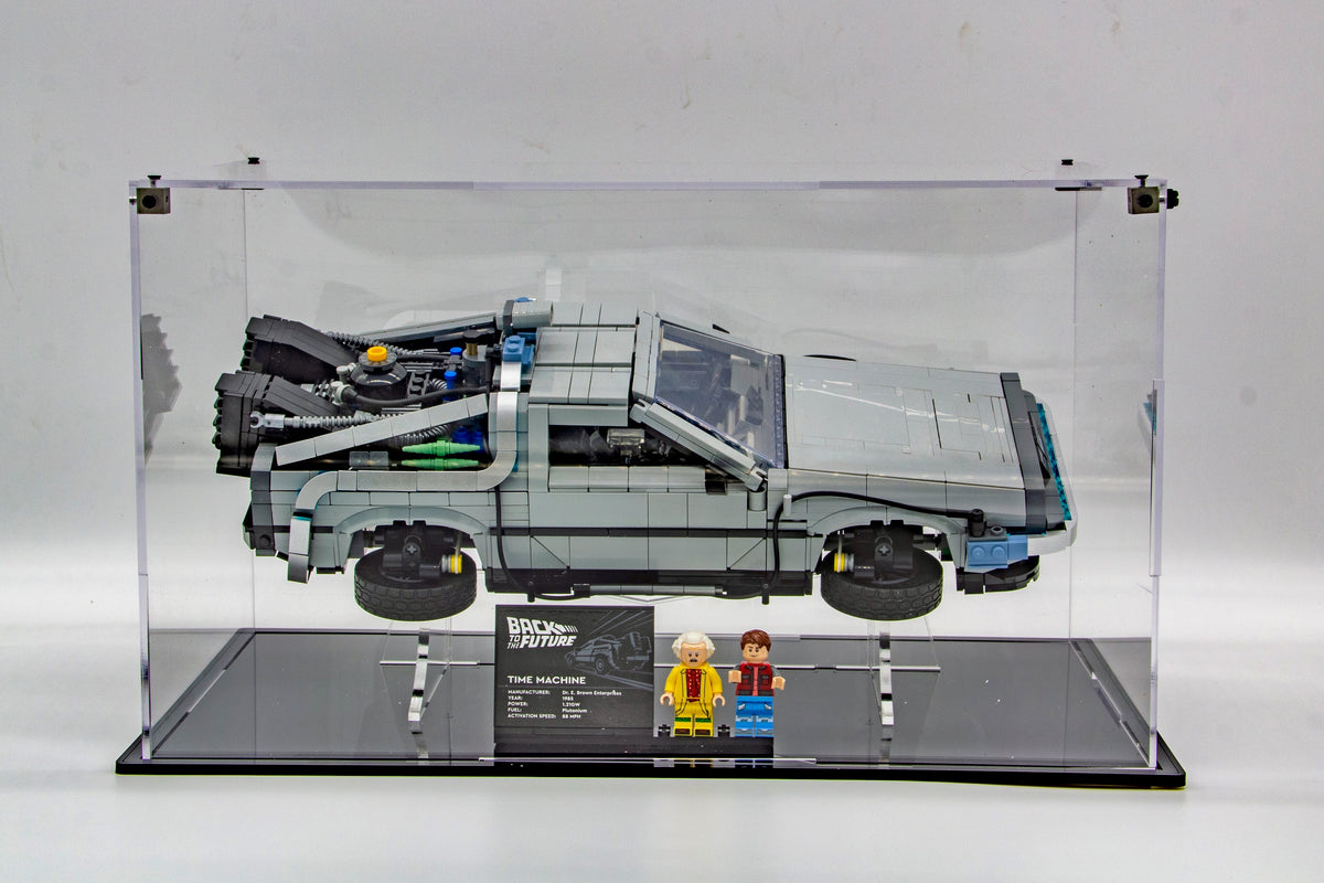 Acrylic Display Case for Back to the Future Time Machine set 10300 ...